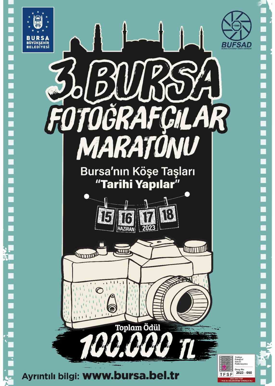 Fotoğrafta ‘Bursa Maratonu' Başlıyor