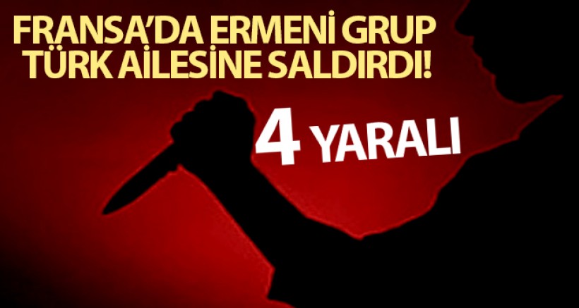 Fransa'da Ermeni Grup Türk Ailesine Saldırdı