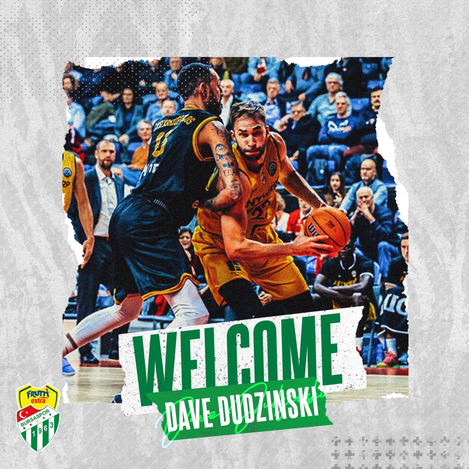 Frutti Extra Bursaspor, Dave Dudzinskiyi Transfer Etti