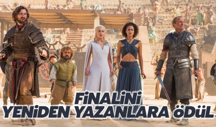 Game of Thrones'un sonunu yeniden yazanlara ödül verilecek