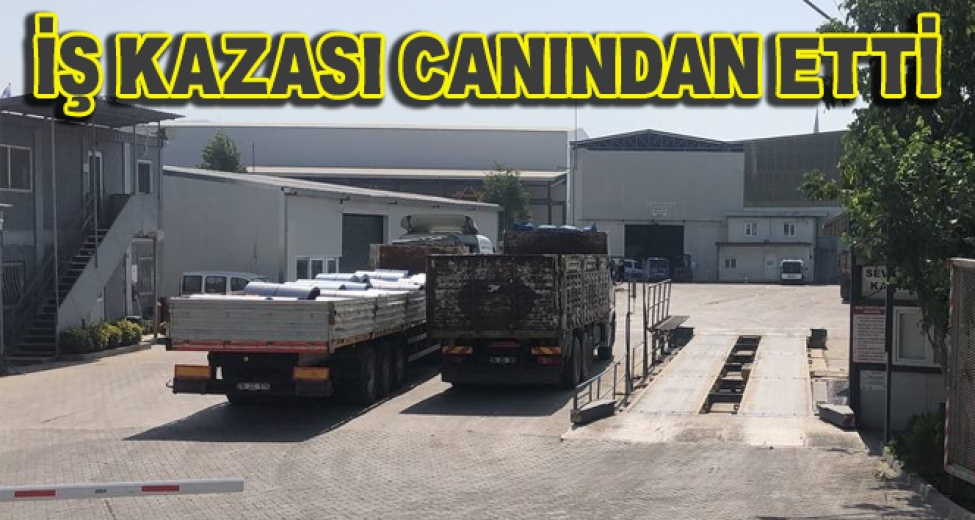 Gemlik'te İş Kazası: 1 Ölü