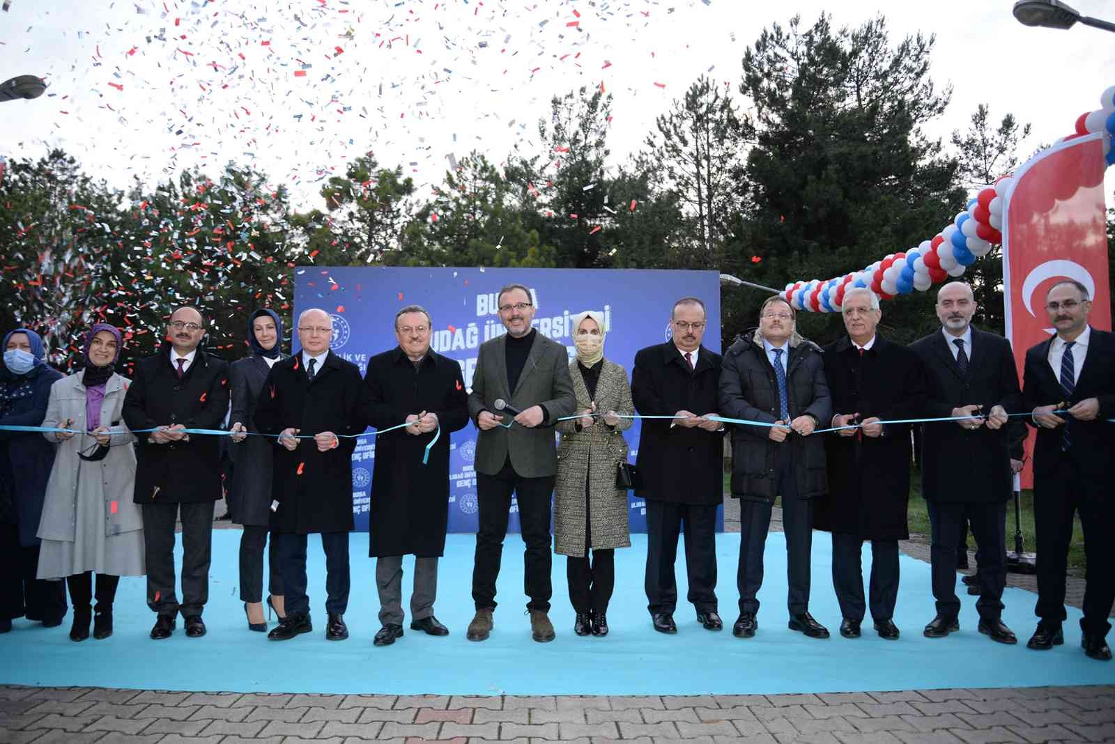Gençlik Ve Spor Bakanı Kasapoğlu BUÜ'de