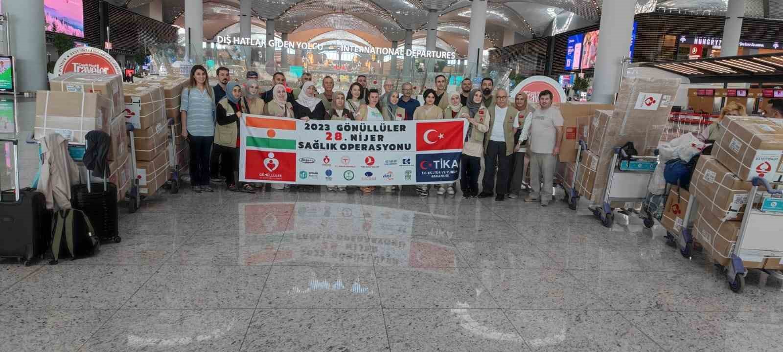 Gönüllüler Grubu 28. Kez Sağlık Yardımı İçin Nijerde