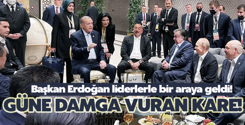 Güne damga vuran kare!