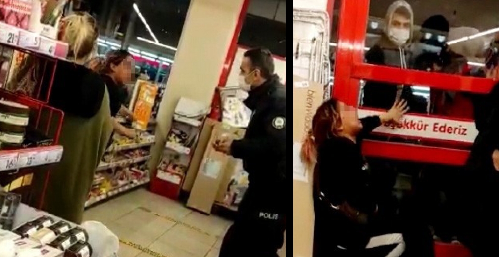Hamile Yalanıyla Marketten Hırsızlık Yaparken Yakalanan 2 Kadın Gözaltına Alındı
