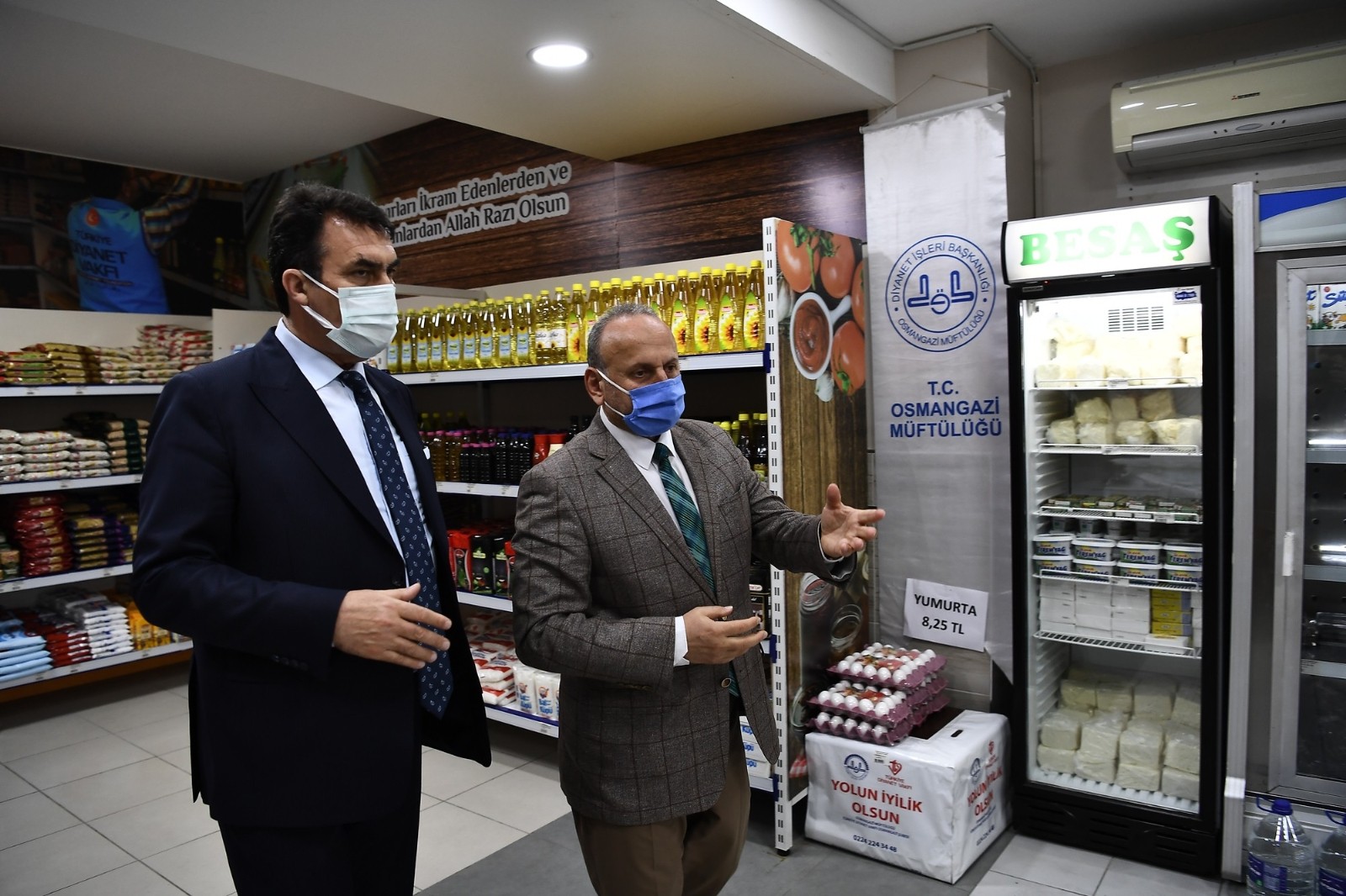 Hayır Marketin Ekmekleri Osmangazi'den