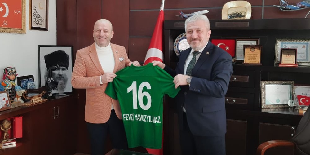 Hayrettin Gülgülerden Fevzi Yavuzyılmaza Ziyaret