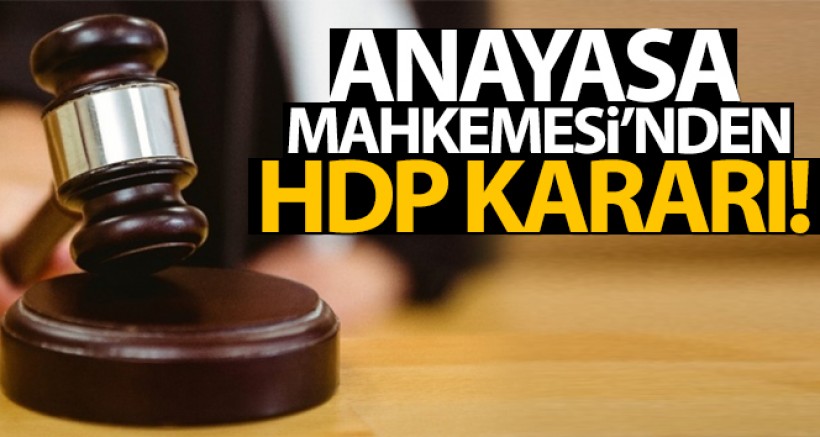 HDP İddianamesi İade Edildi