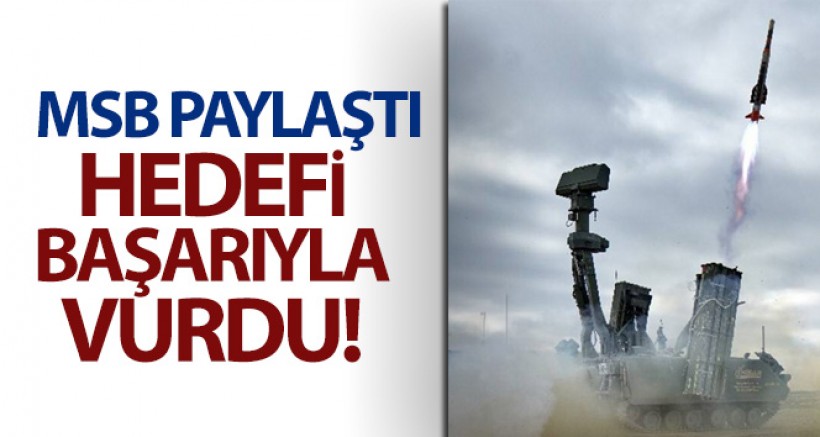 HİSAR-A Füzesi Hedef Uçağı Başarı İle Vurdu