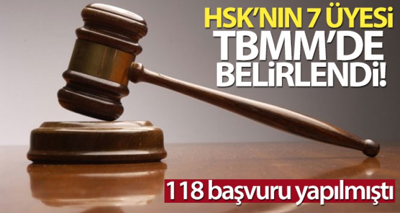 HSK'nın 7 Üyesi TBMM'de Belirlendi