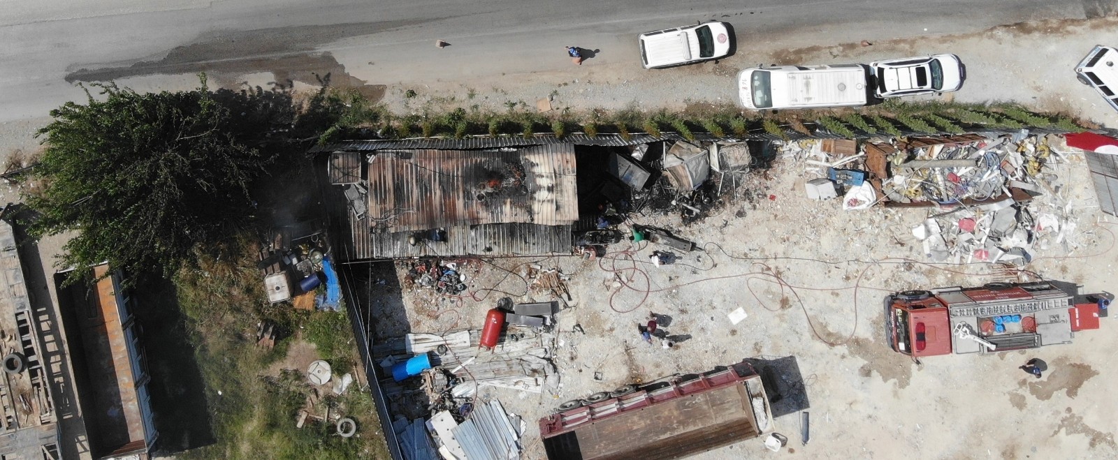 Hurdalık Yandı, Dumanlar Şehrin Her Yerinden Göründü