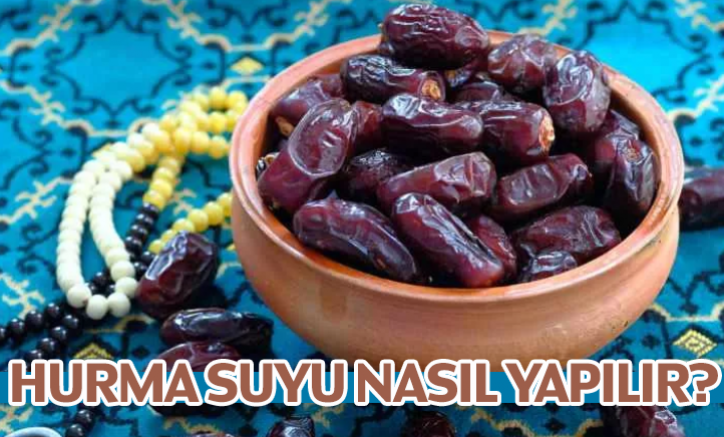 Hurma suyu nasıl yapılır?