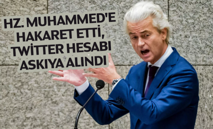 Hz. Muhammed'e hakaret etti, Twitter hesabı askıya alındı