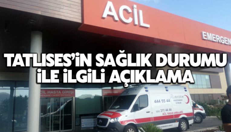 İbrahim Tatlıses’in sağlık durumu ile ilgili açıklama