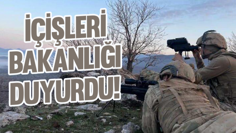 İçişleri Bakanlığı Duyurdu!