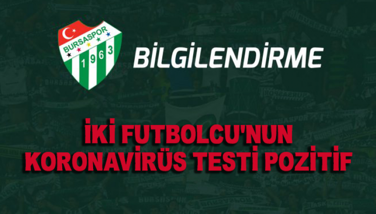 İki Futbolcu'nun Korona Virüs Testi Pozitif
