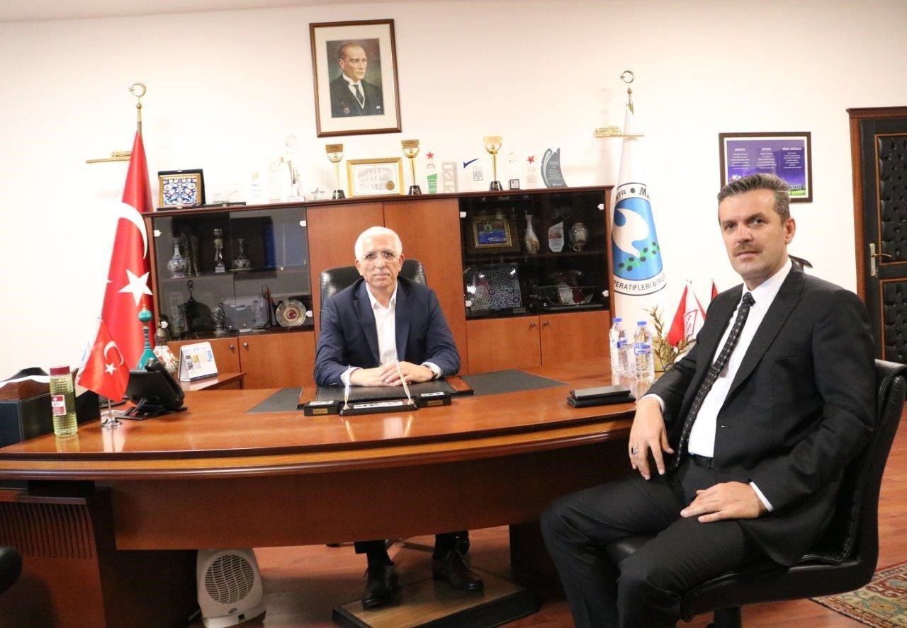 İl Tarım Müdürü İbrahim Acar Marmarabirliki Ziyaret Etti