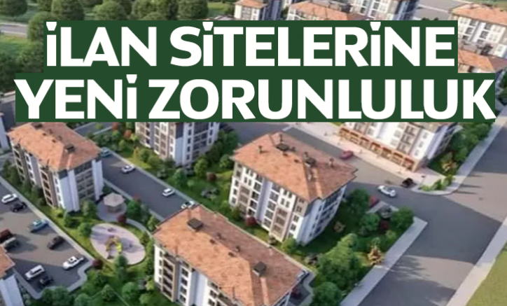 İlan sitelerine yeni zorunluluk
