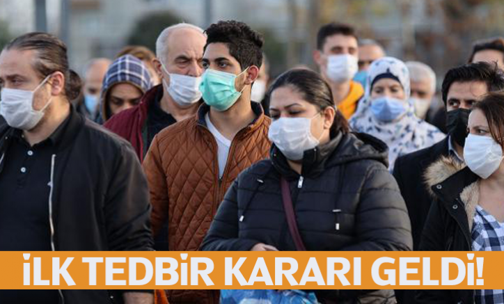 İlk tedbir kararı geldi!