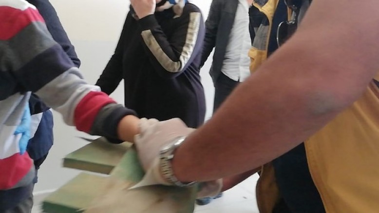 İnegöl'de çocuk böyle acile getirildi