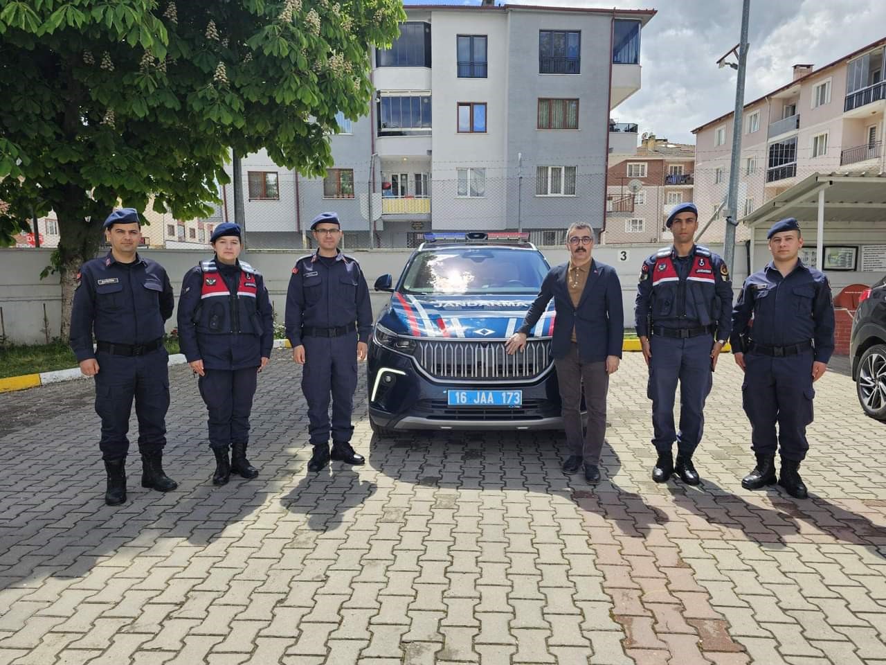 İnegöl Jandarmasına Togg