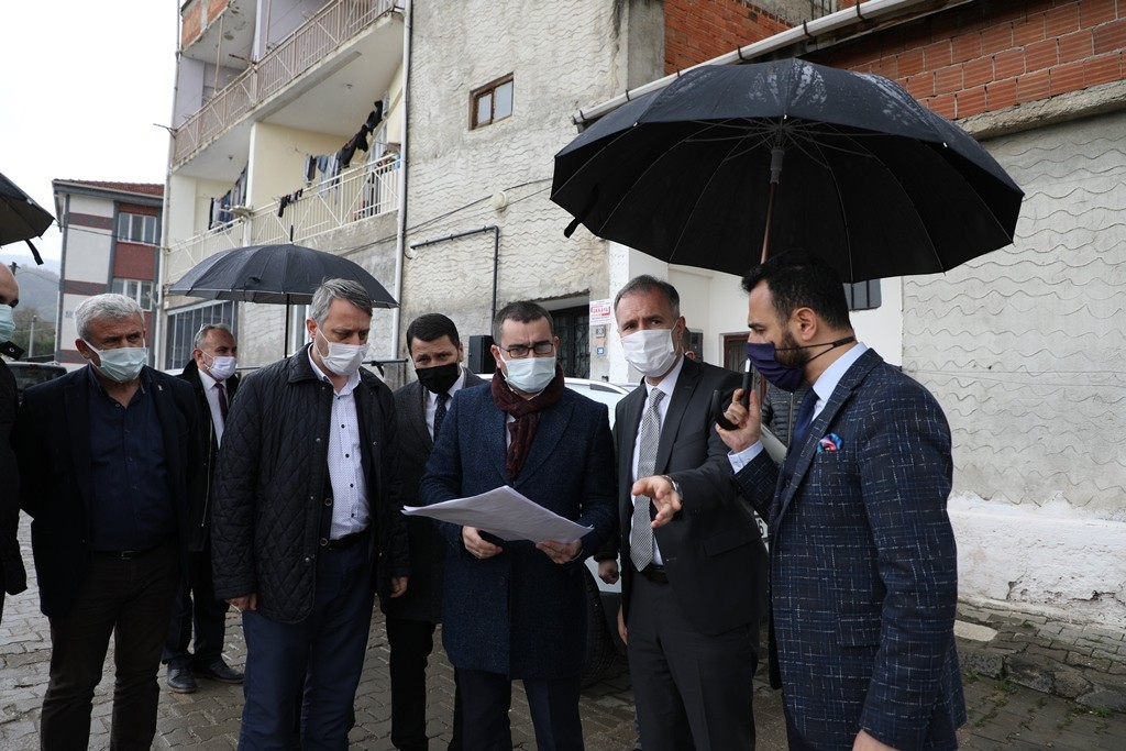 İnegöl Yeniceköyde Yeni Yaşam Alanı Doğuyor