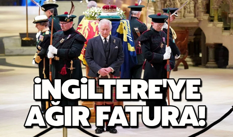 İngiltere'ye ağır fatura!