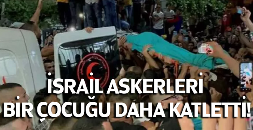İsrail askerleri Filistinli bir çocuğu daha katletti!