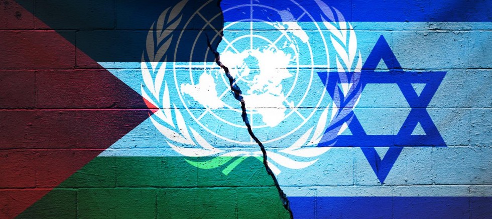 İsrailli temsilci, Birleşmiş Milletler'in Filistin kararını imha makinesine attı