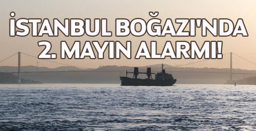 İstanbul Boğazı'nda 2. mayın alarmı