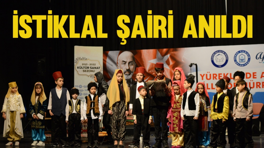İstiklal Şairi Anıldı