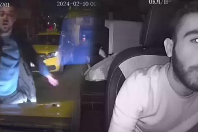 İzmir'de taksiciyi yumruklayan şüpheli yakalandı