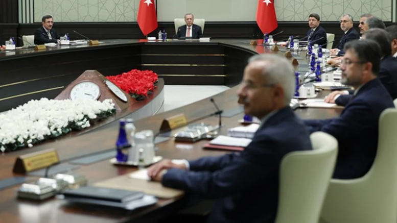 Kabine, Cumhurbaşkanı Erdoğan başkanlığında bugün toplanıyor