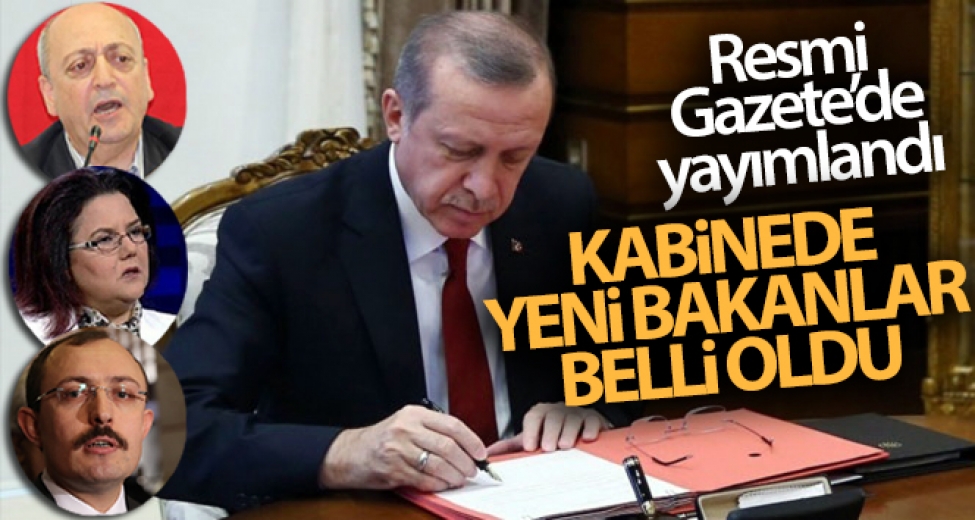 Kabine Değişikliği Açıklandı