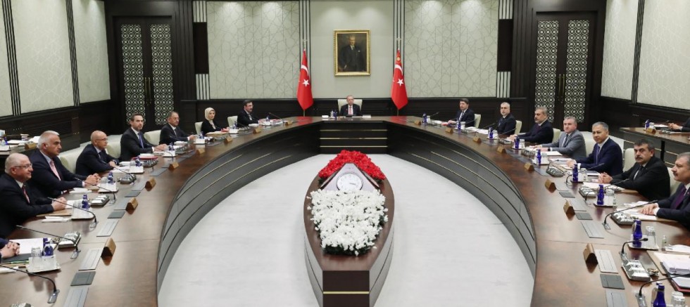 Kabine toplantısı başladı