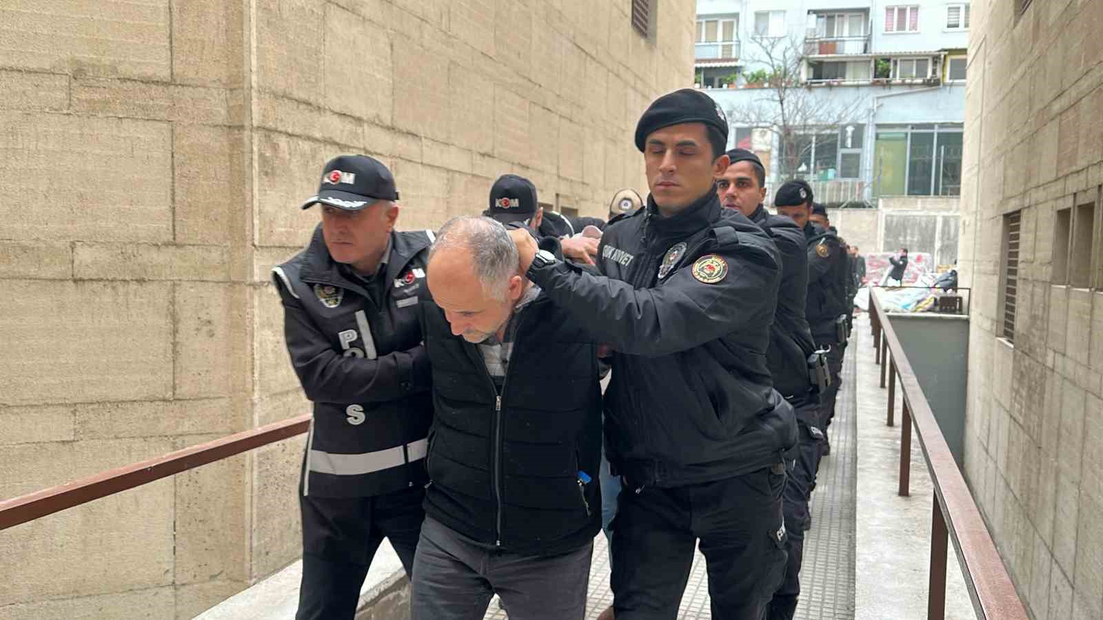 Kafes-46 Şüphelileri Adliyeye Sevk Edildi