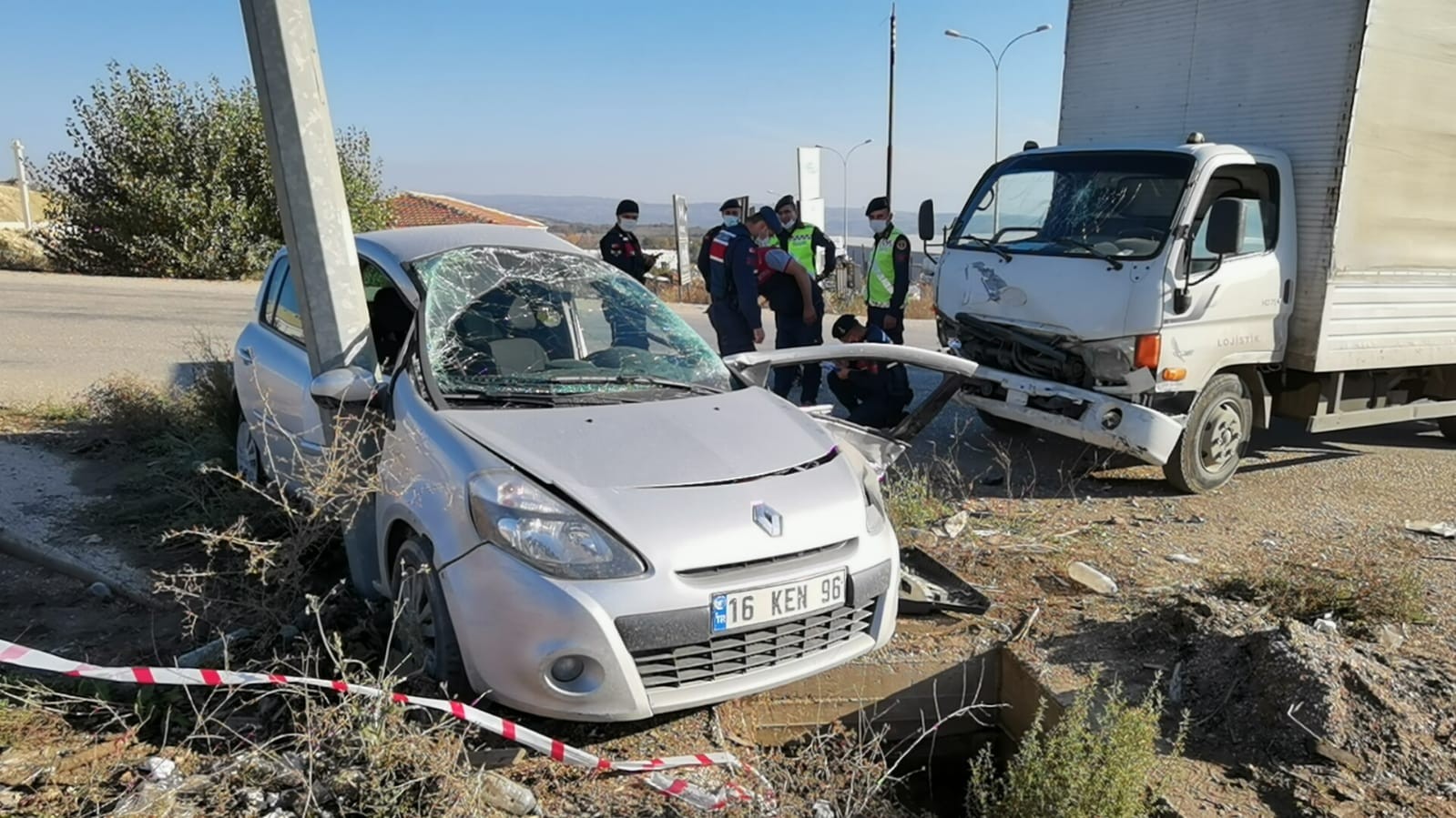 Bursa'da Feci Kaza!