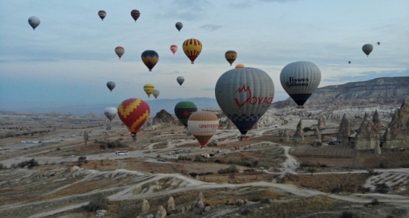 Kapadokya'da Balon Turları İptal Edildi...