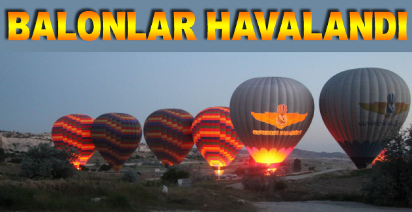 Kapadokya'da Balonlar 21 Günün Ardından Havalandı