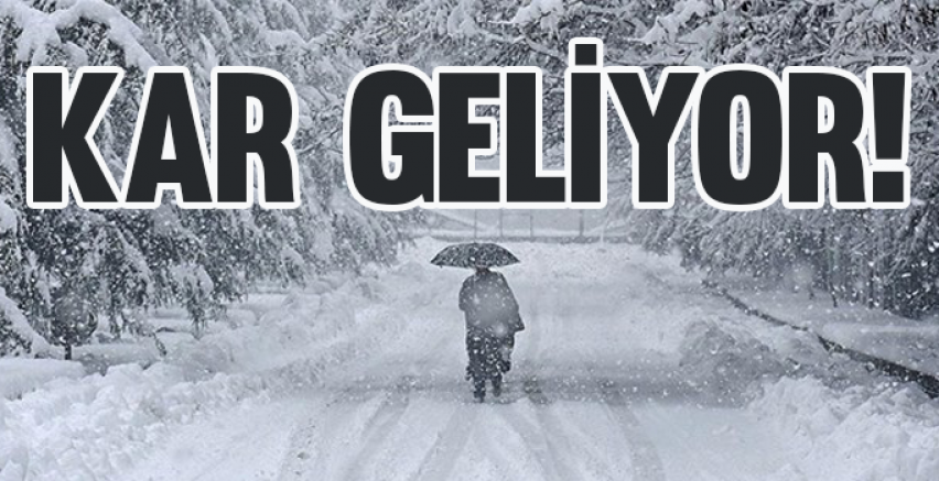Kar Geliyor!