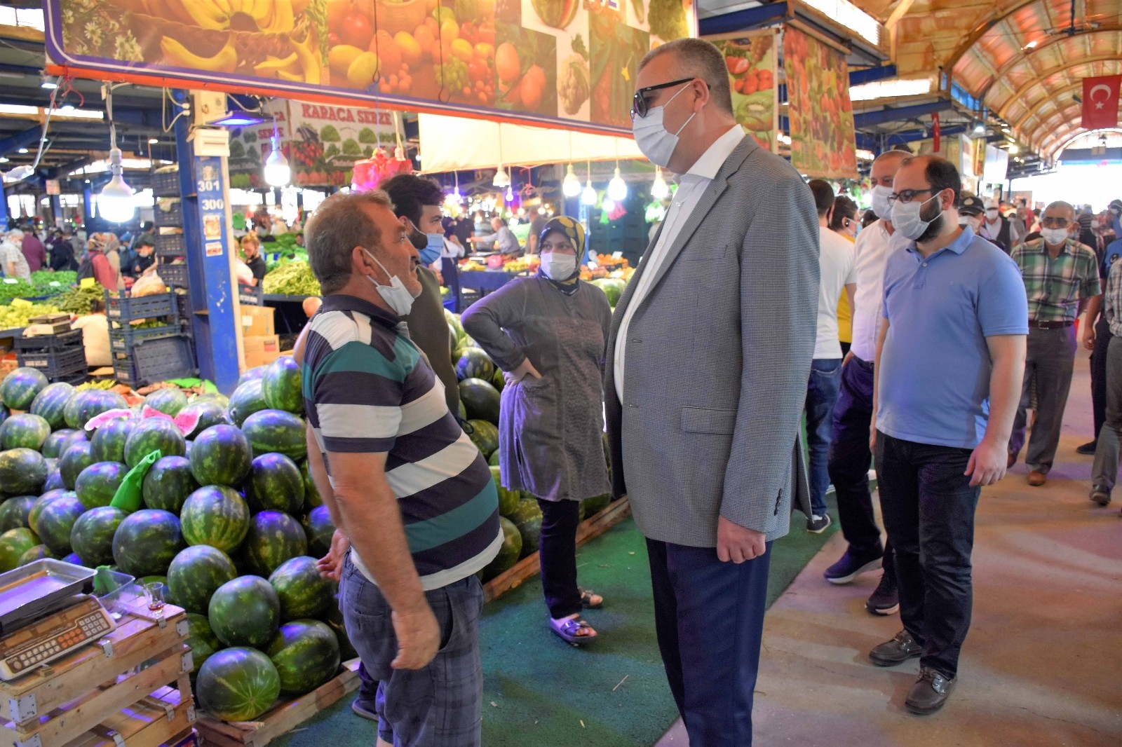Karacabey'de Yeni Pazar Yeri Projesi Geleceğe Hitap Edecek
