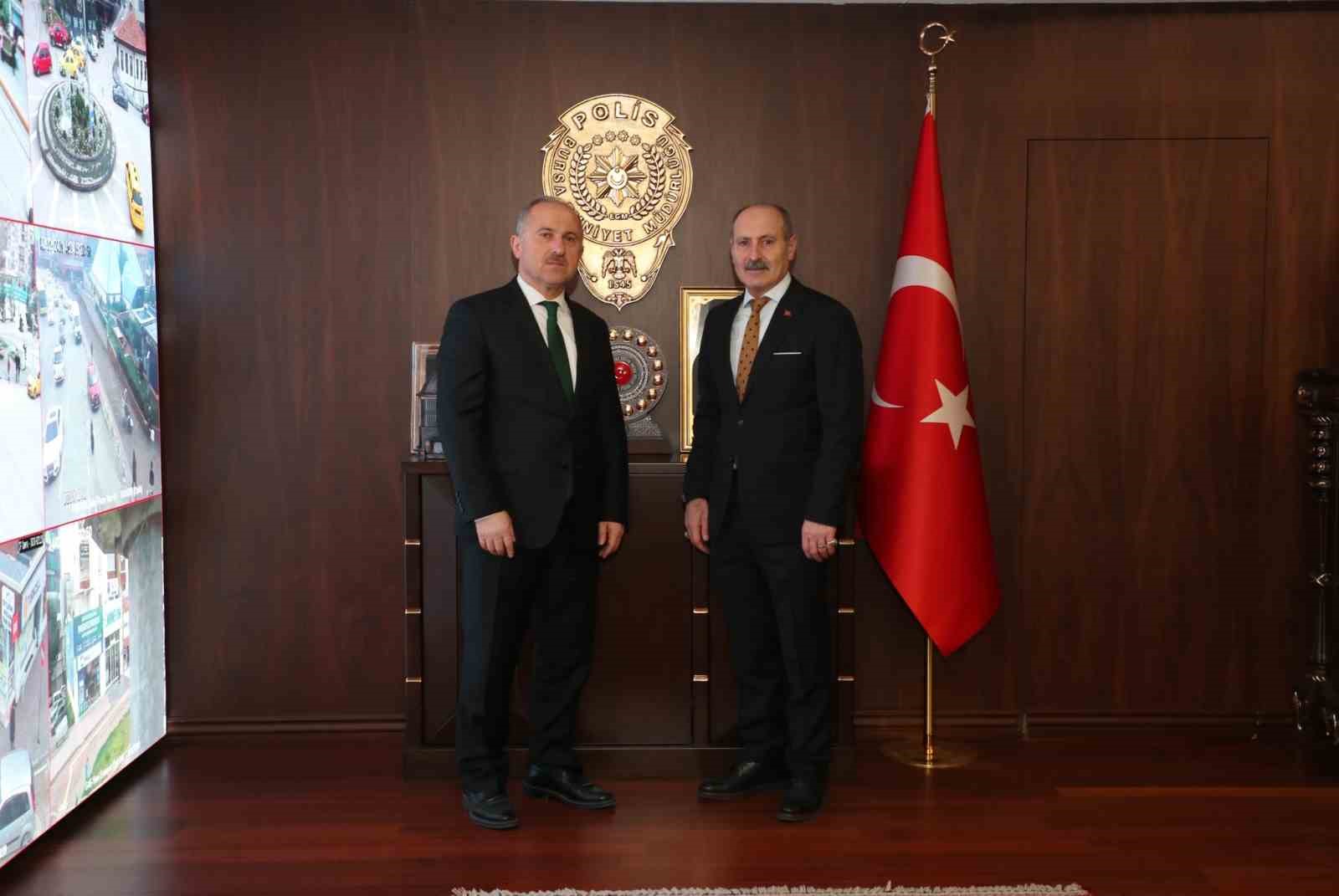 Karamehmetoğlundan Zaimoğluna Ziyaret