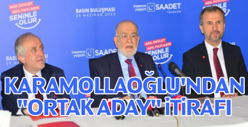 Karamollaoğlu'ndan