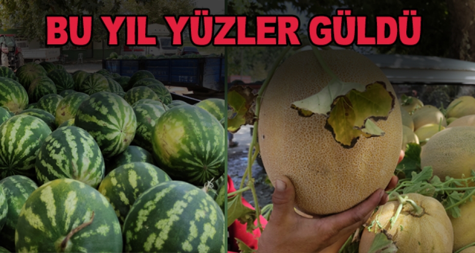 Karpuz Ve Kavun Ekenin Bu Yıl Yüzü Güldü