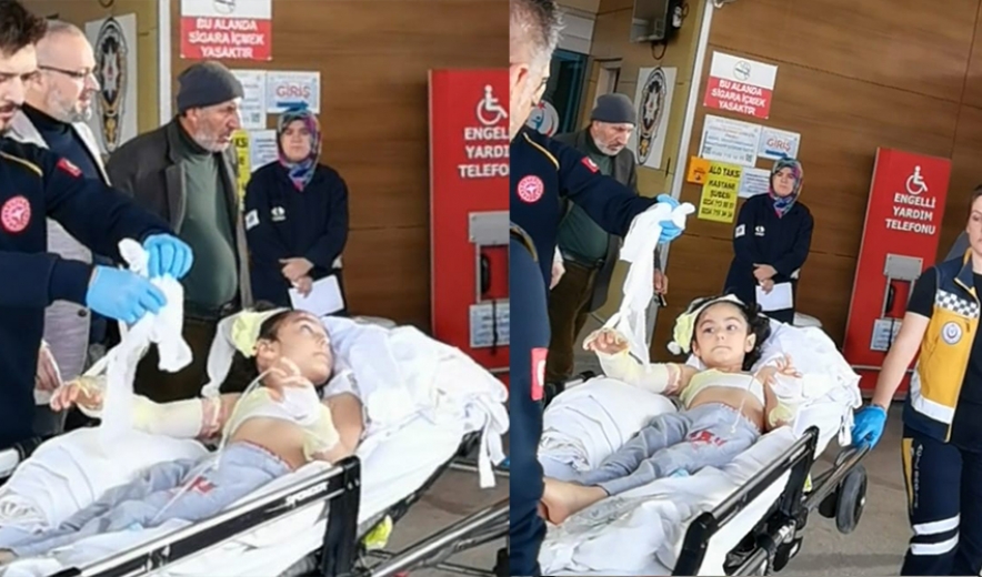 Kaynar Su Dolu Tencereye Düşen Çocuk Yaralandı