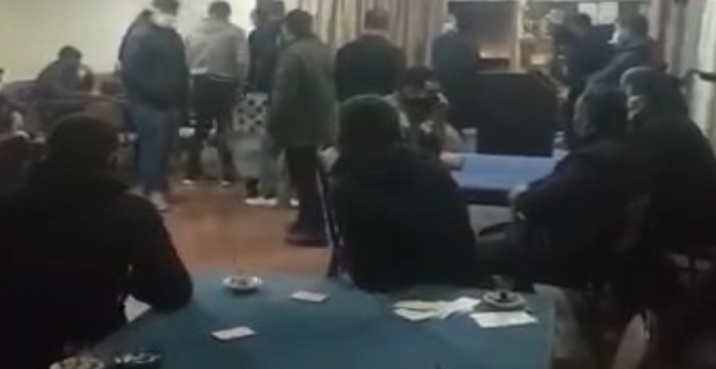Kısıtlama'da Spor Kulübü Lokaline Kumar Baskını