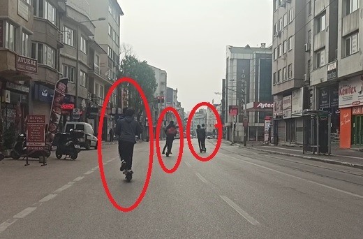Kısıtlamayı Scooter İle Deldiler