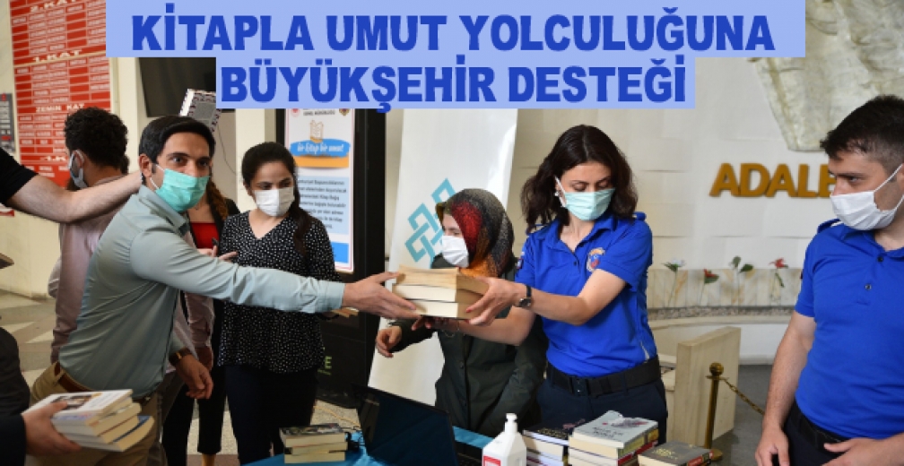 Kitapla Umut Yolculuğuna Büyükşehir Desteği