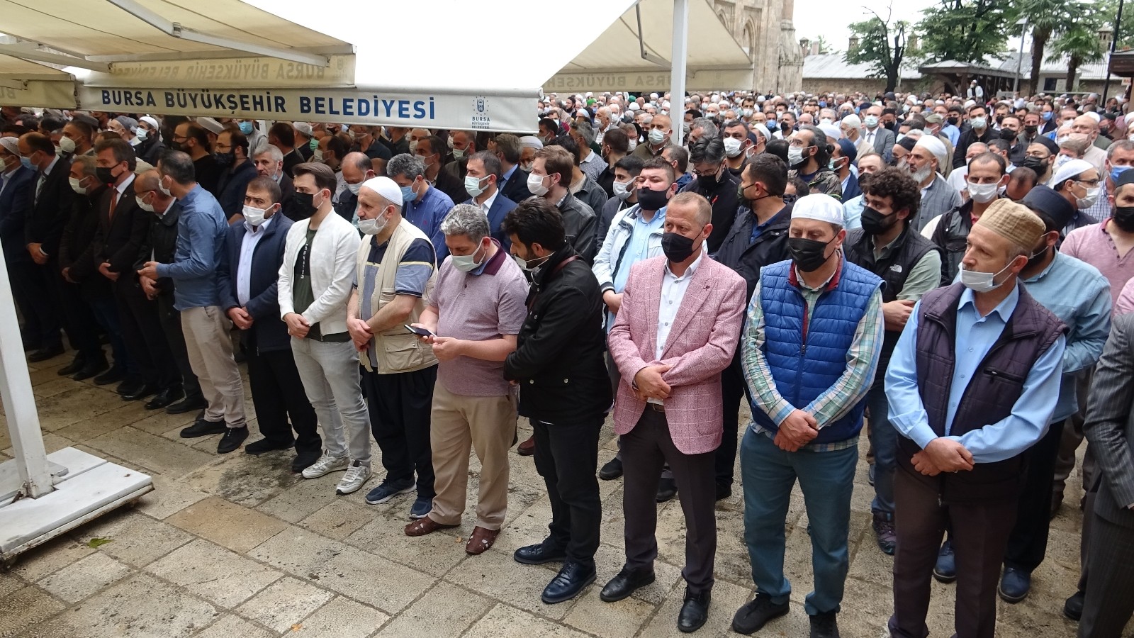 Koronadan Ölen İmam Aslaner Son Yolculuğuna Uğurlandı