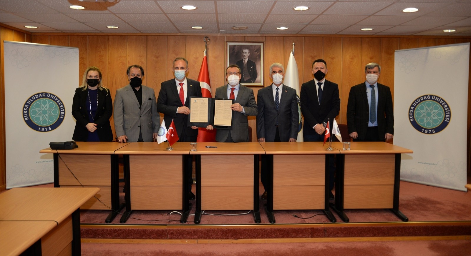 Kosova Hasan Priştine Üniversitesi İle Akademik İş Birliği Protokolü